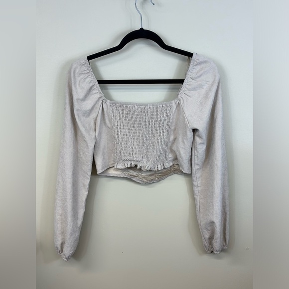 Kirious Los Angeles small 15 p2 p 15” length crop top long sleeve - Picture 2 of 7